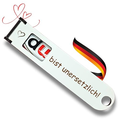 Du bist unersetzlich! - Originelle DUPLO Schokoriegel Geschenkbox mit Geldschein-Fach zum Personalisieren