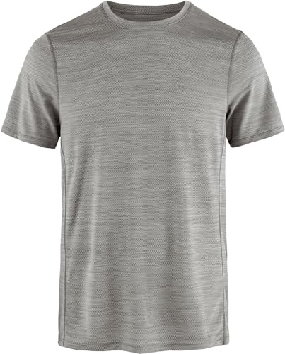 FJALLRAVEN 12600257-020-999 Abisko Lite SS M Långtröja Herr Grey-Melange Storlek XL