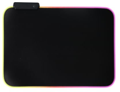 Anluomania Tappetino per Mouse, Mouse Pad, Tappetino Mouse Gaming RGB, 350 * 250 * 3mm, Impermeabile e Antiscivolo, per Desktop di Computer, Desktop da Gioco, desktop dell'ufficio