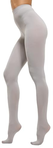 HeyUU Damen 80D Ultra Weiche Blickdichte Strumpfhose Microfaser Stützstrumpfhosen mit 29 Farben