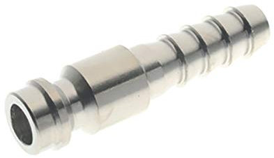 RS PRO Schlauchtülle Messing vernickelt, Schlauchkupplung, 4mm, Packung a 10 Stück