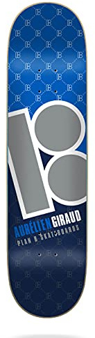 Plan B Corner Aurelien 8.0x31.75 Deck Skateboard, Erwachsene Unisex, Mehrfarbig (Mehrfarbig), 8,0 x 31,75