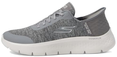 Skechers Go Walk Flex Dacey, Hands Free Slip-ins Sneaker für Damen, GRAU, 35.5 EU