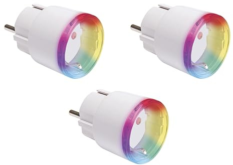 Shelly WLAN-Steckdose Plus Plug S, 12 A, Messfunktion, 3 Stück