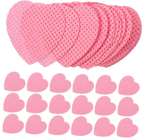 AUTSUPPL 200blätter Nagellack Entferner Pads Herzförmig Fingernagel Lackentferner Fusselfreie Tücher Kompakt Reisegröße Schnelle Reinigung Gel-lack Entferner Für Zuhause Und Unterwegs
