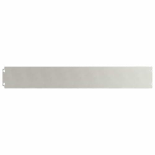 vidaXL Rasenkanten 10 STK. 15x103 cm Edelstahl, Gartenkante, Einfassung für Rasenflächen, Wegeinfassung, Beetumrandung, Gartenbeeteinfassung
