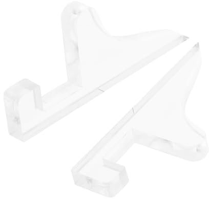 Operitacx Soporte De Marco De Fotos Acrílico Transparente 2 Piezas Para Escritorio Vertical Exhibidor De Certificados Documentos Y Decoración Hogar Oficina