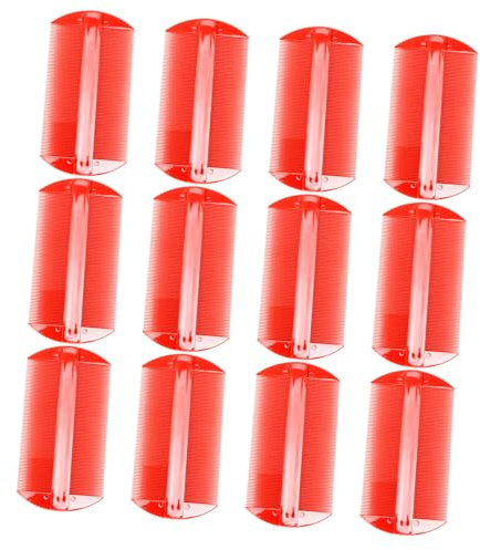 CALLARON 2 Series Peine De Doble Cara Peine Antipiojos Antiestático De Anticaspa De Doble Filo 12 Piezas*2