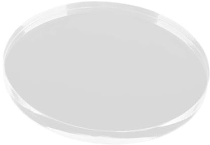 predolo Piatto separatore per torte con base circolare e trasparente per torte a più piani, strumento di separazione per ciambelle di caramelle, biscotti e, 20 Cm