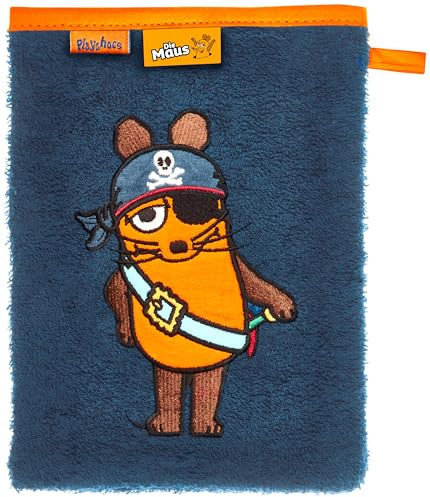 Kinder Baby Frottee-Waschhandschuh, Waschlappen DIE MAUS