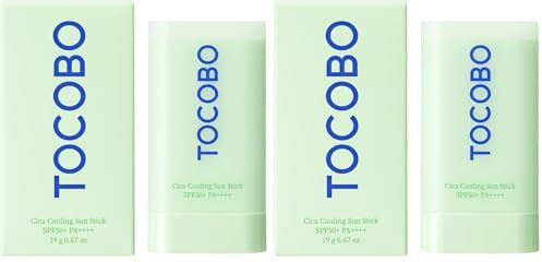 TOCOBO Cica Cooling Sun Stick SPF50+ PA++++ (18 g) (Pack of 2)