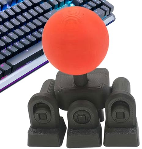 Tappi joystick retrò – Adattatore chiave di precisione, attacco per pulsanti analogici per tastiera con sensazione tattile, tasti joystick arcade per componenti PC, di modifica dei