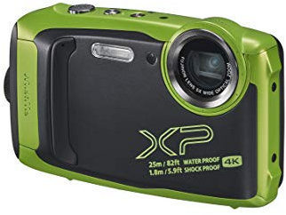 Fujifilm 16613172 FinePix XP140 Compact Digital Camera, Lime