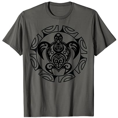 Neuseeland Maori Schildkröte Kultur Symbol Haka Tanz T-Shirt