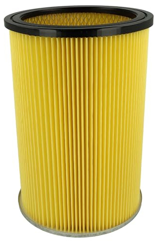 vhbw Faltenfilter Ersatz für Thomas 787115 | 195118 für Staubsauger - Filter, Patronenfilter, schwarz gelb