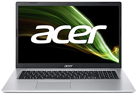 Acer Aspire 3 (A317-53-36CA) Laptop 17 Zoll Windows 10 Home - FHD IPS Display, Intel Core i3-1115G4, 8 GB DDR4 RAM, 512 GB M.2 PCIe SSD, Intel UHD Graphics
