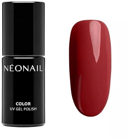 Neonail - Esmalte semipermanente, color 7,2 ml, esmalte de gel UV semipermanente, color rojo Feminine Grace Esmalte de uñas Gel Polish Gel UV Color Nail Art.