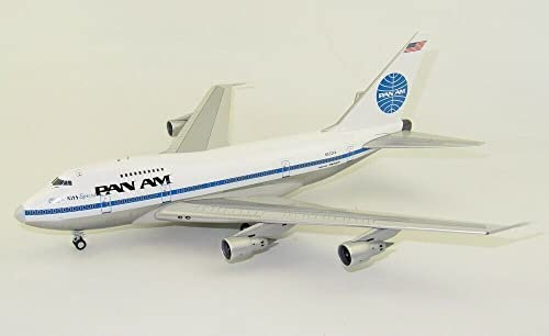 InFlight 200 IF747SPPA0420P 1/200 PAN AM BOEING 747SP-21 REG: N532PA POLISHED CLIPPER KISS SPECIAL WITH STAND
