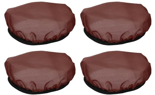 PATIKIL 7 18cm Morbido Diffusore Lampada Copertura, 4pz Tessuto Diffusore Strobo Riflettore Lampada Calzino per Flash Luce Bellezza Piatto Fotografia Studio, Marrone | Strobo Riflettore Lampada Calzino, Tessuto, per Flash Luce Bellezza Piatto Fotografia Studio