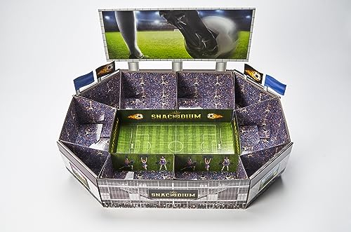 Generisch SNACKADIUM Pro Fußball Snackstadion Fanartikel Bundesliga ür spannende Fußballabende/Snackstadion für echte Fußballfans (Magdeburg)