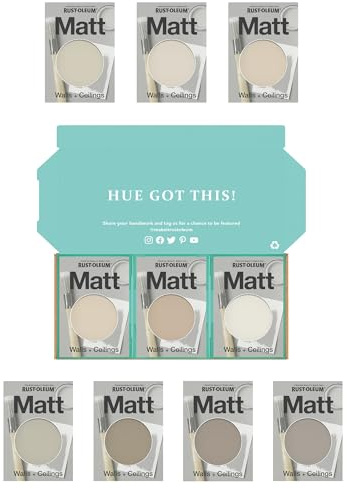 Rust-Oleum Wall Paint in Matt Finish - Restful Neutrals Tester Box