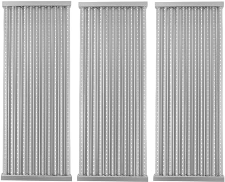 KEESHA Edelstahl Grillroste Ersatzstrahler für Charbroil Tru-Infrarot 3-Brenner Grill 463242515 463367016 463242516 466242515 466242615 463243016 463367516 463367516 66242 516