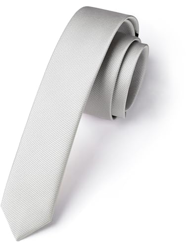 Enlision Herren Krawatte Schmal 4cm Einfarbig Seide Krawatten für Herren Schlips Hochzeit Party Klassische Formelle Elegante Krawatte Business