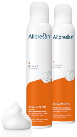 Allpresan Fuß spezial Nr. 4 Schaum-Creme gegen Hornhaut und Schrunden – Reduziert effektiv Hornhaut, Risse und Schrunden, 200 ml (2)