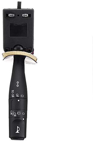 Lenkstockschalter Lenkstockkombinationsschalter Auto-Blinker-Kontrollleuchte, Stielschaltereinheit mit Scheinwerferschalter, Autohupe, passend for Peugeot 106 206 207 306 251271 96236415 Schalter für
