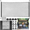 HavaCue 2 Piezas Red Maletero de Coche,110x60cm Red Elástica Maletero se Extiende hasta 140 * 100cm,30x25cm Red de Almacenamiento,Organizador Tronco de Coche con 4 Hebillas + 4 Ganchos ABS