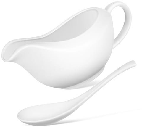 AUTSUPPL Versatile Gravy Boat Sauce Cup Gravy Cup Condiment Bowls Pitcher Design