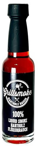 BBQ Liquid Smoke - Hartholz-Hickory 100ml mit Dosierer