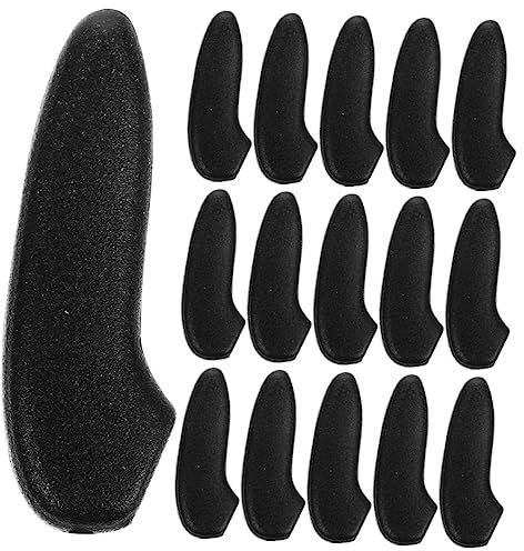 ASAKKURA Protector De Cuchillos Cubiertas Protectoras Para Puntas De Cortadores De Cocina Negro Plástico Resistente Protección Manos Uso Doméstico Pack 25 Unidades
