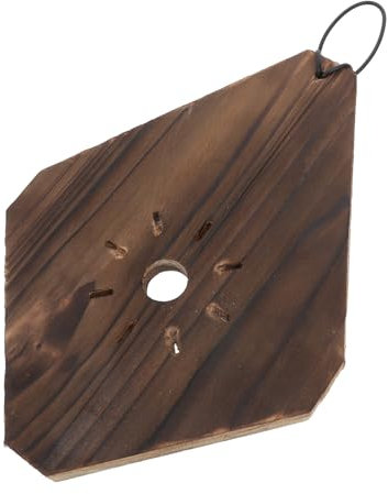 Abaodam Hängender Wandpflanzkasten Aus Wpc Farnhalterung Für Sukkulenten Vertikaler Pflanzständer Für Orchideen Pflanztopf Für Drinnen Einfache Montage Für Balkon Und Wohnzimmer