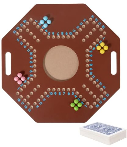 Folding Wooden Bead Board Game - Educational Strategy Toy, Portable Travel Mind Game For Children Ages 3 Plus | Skill Building Puzzle For Kids Family Play Indoors Outdoors Entertainment