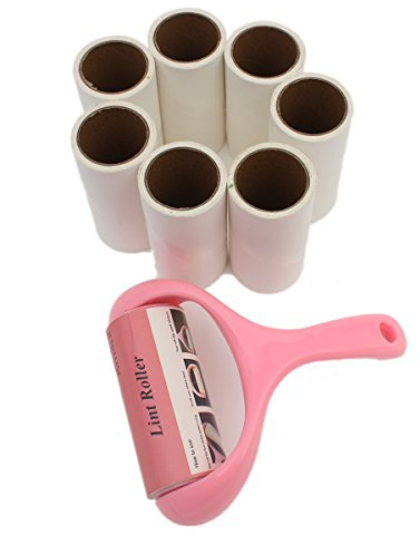 ISIYINER Rullo Adesivo +7 Rotolo Rullo Super Viscoso Rimuove Peli Animali Lanugine