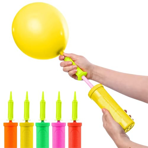 AEX Balloon Pump Hand Manual Inflator Ball Pump for Balloon Arch Kit Confetti Balloon Party Balloons Garland Pump suitable for Fitness and Yoga Balls