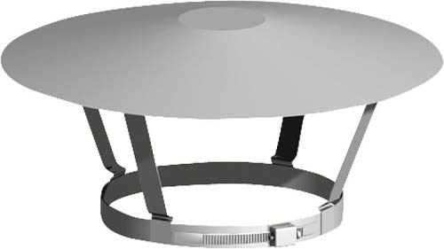 Kaminhut universal 150mm Kamin DN150 Schornstein Hut Edelstahl Regenhut Kaminhaube