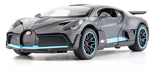 TGRCM-CZ 1/32 Scale Bugatti Divo Car Model Toy Car, Pull Back Vehicles Toy Car for Toddlers Kids Boys Girls Gift