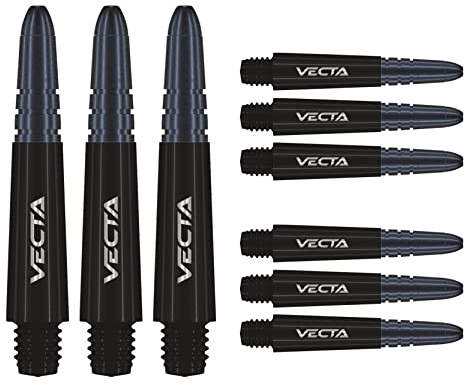 WINMAU Vecta Dartschäfte - 3 Sets pro Packung (insgesamt 9 Schäfte)