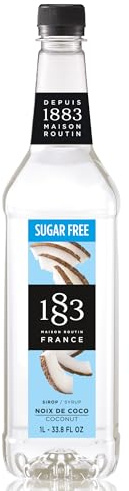 Sirop SANS SUCRE noix de coco Routin 1883