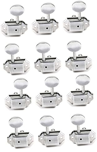 Toyvian 2stücke Lr Gitarrenmechaniken Für Akustikgitarre Semiclosed Tuning Pegs Für Folk-gitarre Langlebig Kompakt Und Tragbar Für Übung Und Auftritte Mit Robustem Innenzahnrad