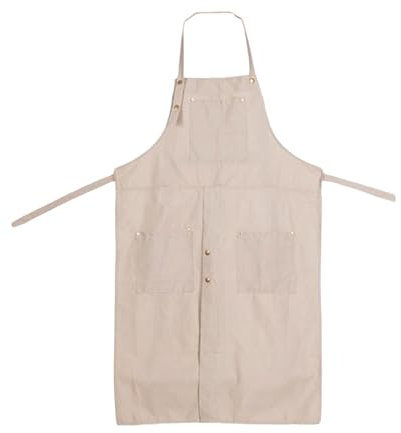 Töpferschürze mit Werkzeugtaschen für Damen Und Herren, Schmutzabweisende Arbeitsschürze