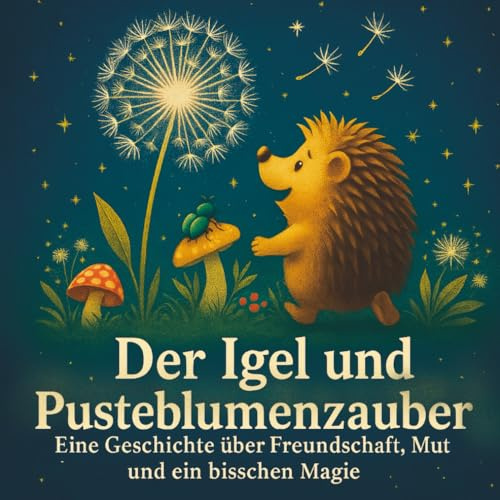 Der Igel und Pusteblumenzauber: Eine Geschichte über Freundschaft, Mut und ein bisschen Magie