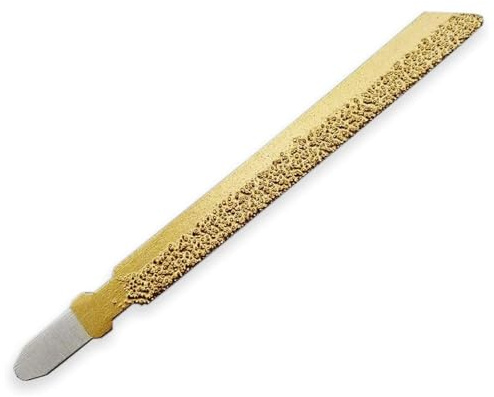 Stichsägeblätter Robustes Diamant-Säbelsägeblatt Stichsägeblätter für Holz Fliesen Keramik Ziegel Marmor Stichsägeblatt-Set für Metall für Holz