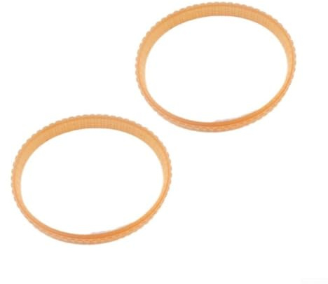 Lot de 2 courroies d'entraînement pour rabot NF90 de 12 mm de large, 255 mm de longueur, efficacité améliorée pour outils électriques