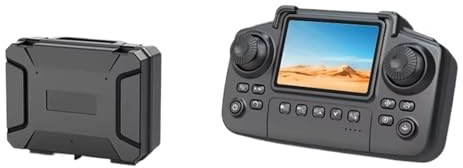 Drone de Photographie aérienne HD à Double caméra 4K avec écran d'affichage intégré, quadrirotor RC Pliable for Le vol en extérieur
