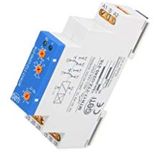 MTR17-TTZ-U240-216 Relais de temps 10s-1h SPDT x2 250VAC/16A 12-240VAC DIN IP20
