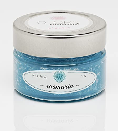 Duftöl Rosmarin im Glas - Raumduft mit ätherischen Ölen - langanhaltend - krautig, würzig, herber Duft - 100% Natürlich & Naturrein Raumdüfte ohne künstliche Duftstoffe (Duftglas 112g)