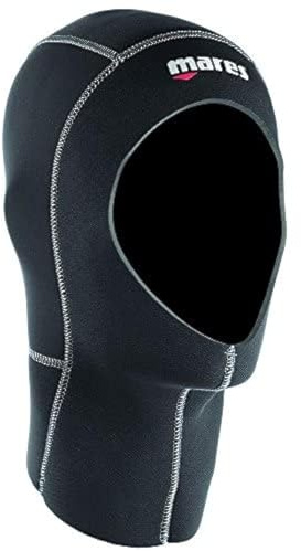 Mares Flexa Hood, Cappuccio per Immersioni in Neoprene Ultrastretch,Unisex – Adulto, Nero, M